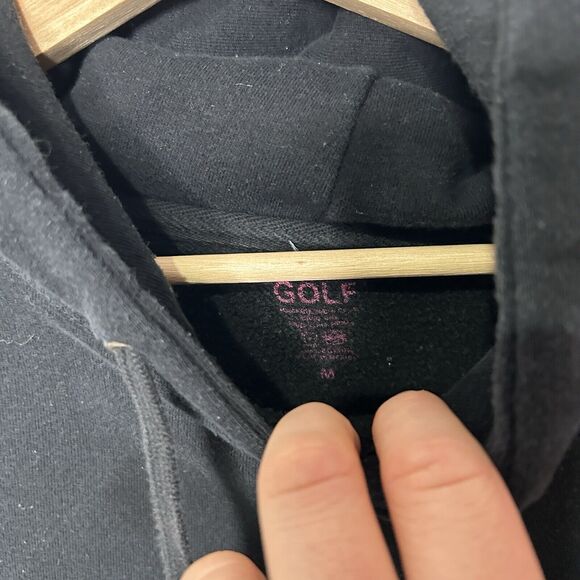 FW15 Golf Wang Embroidered Kill Cat Hoodie “Black” 2024 - Picture 6 of 6